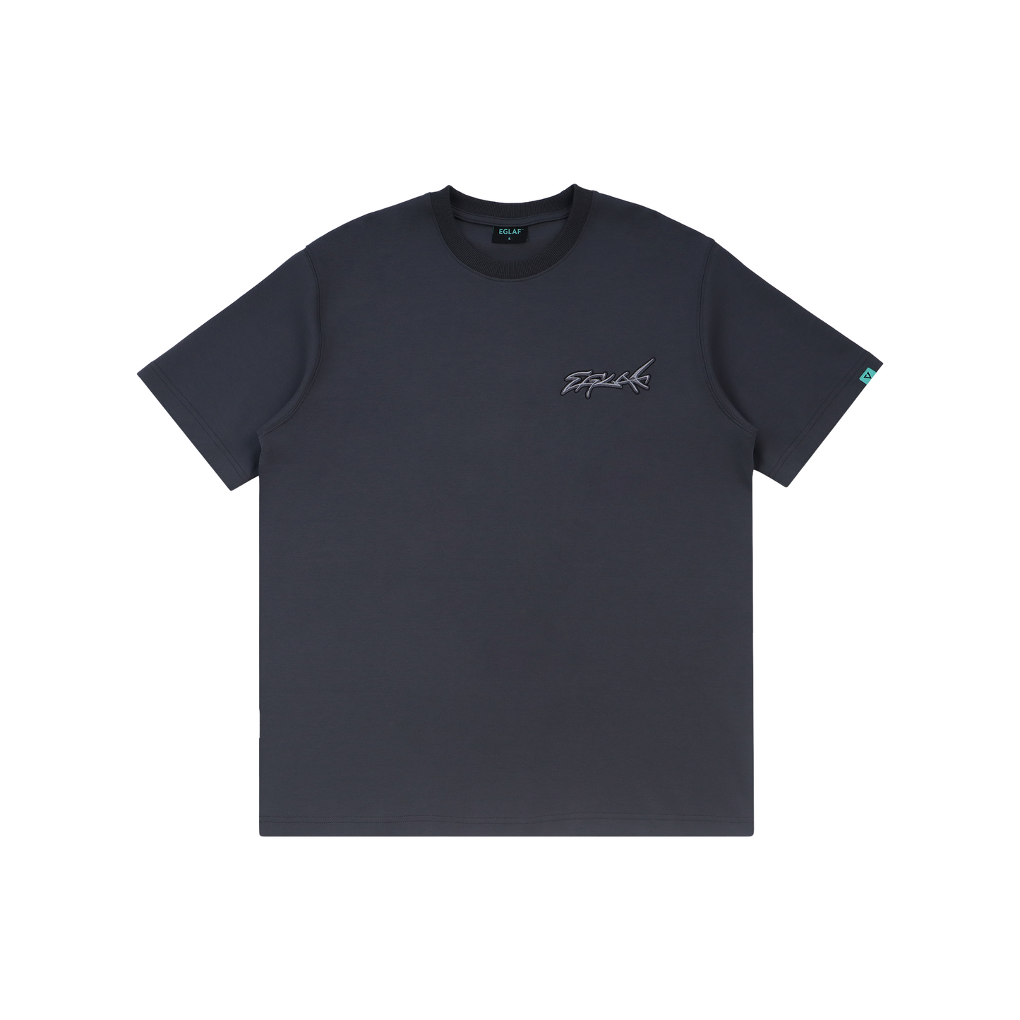 EGLAF Flaming Serpent Logo Tee Dark Grey (SS25)