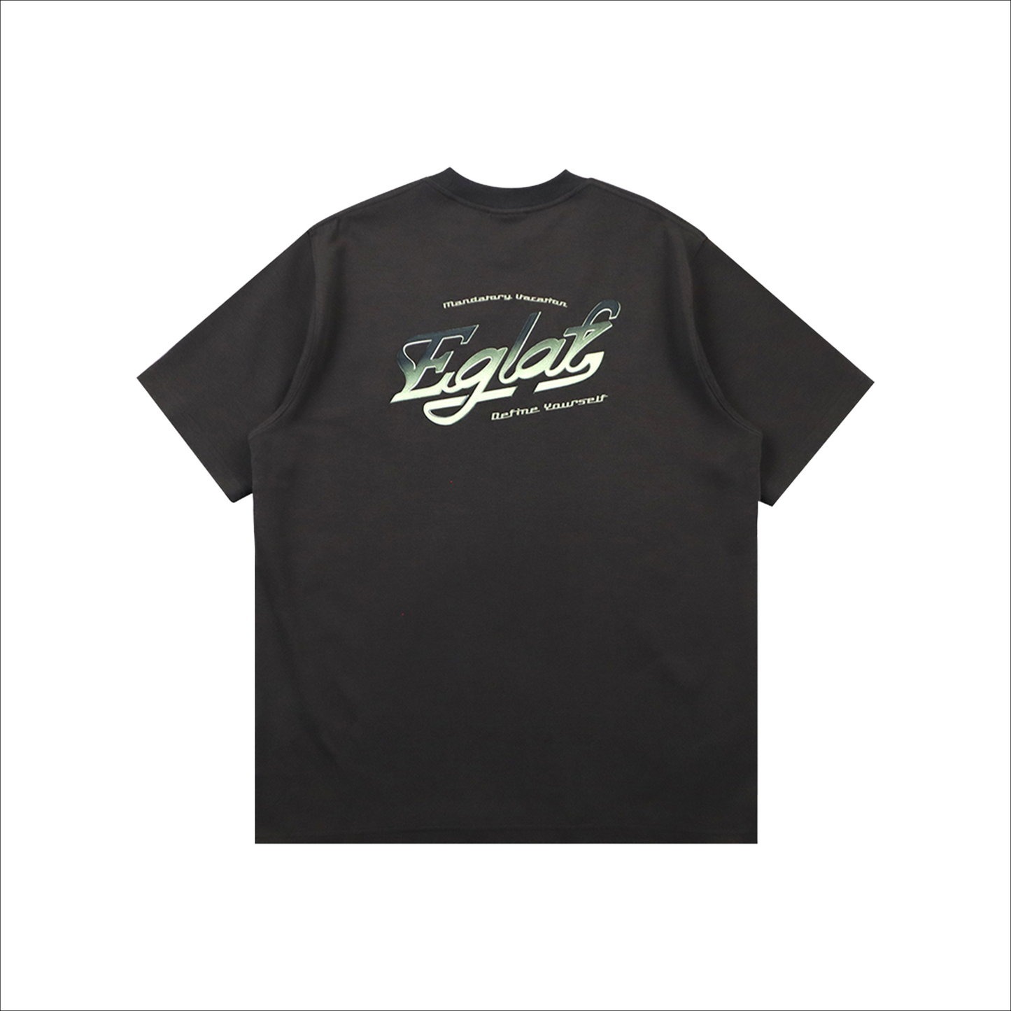 EGLAF MV Gradient Logo Tee Dark Grey (FW25)