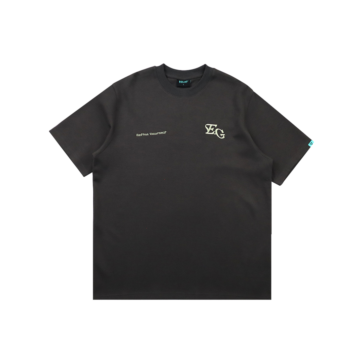 EGLAF MV Gradient Logo Tee Dark Grey (FW25)