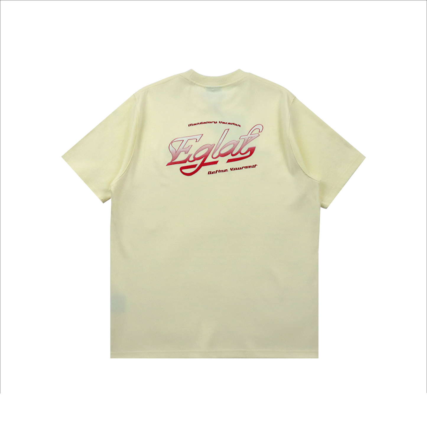 EGLAF MV Gradient Logo Tee Yellow (FW25)