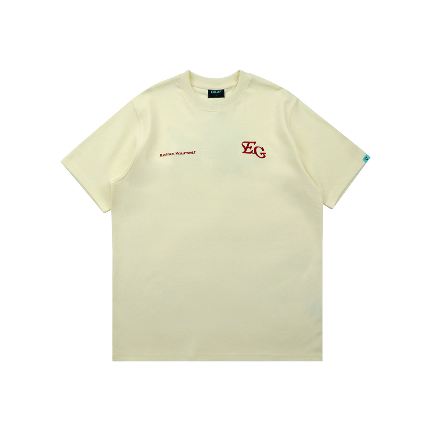 EGLAF MV Gradient Logo Tee Yellow (FW25)