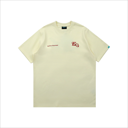 EGLAF MV Gradient Logo Tee Yellow (FW25)