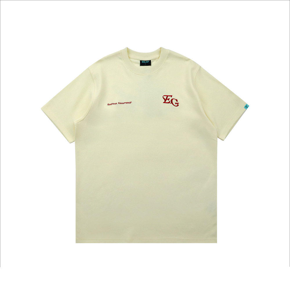 EGLAF MV Gradient Logo Tee Yellow (FW25)