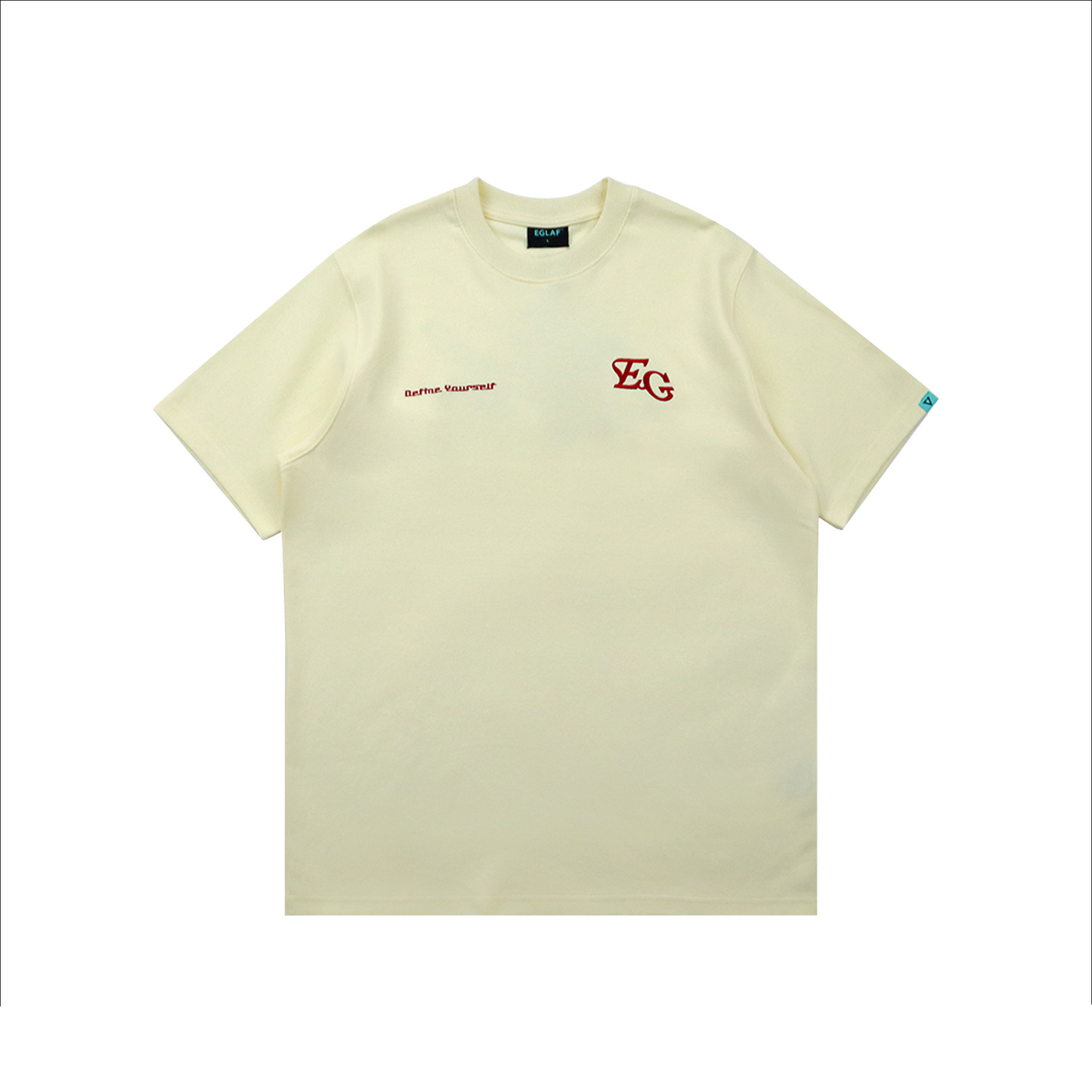 EGLAF MV Gradient Logo Tee Yellow (FW25)
