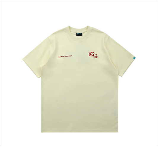 EGLAF MV Gradient Logo Tee Yellow (FW25)