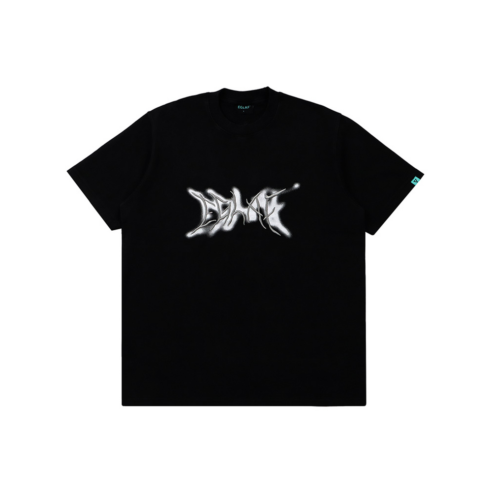 EGLAF RC Blur Logo Tee Black (SS24)