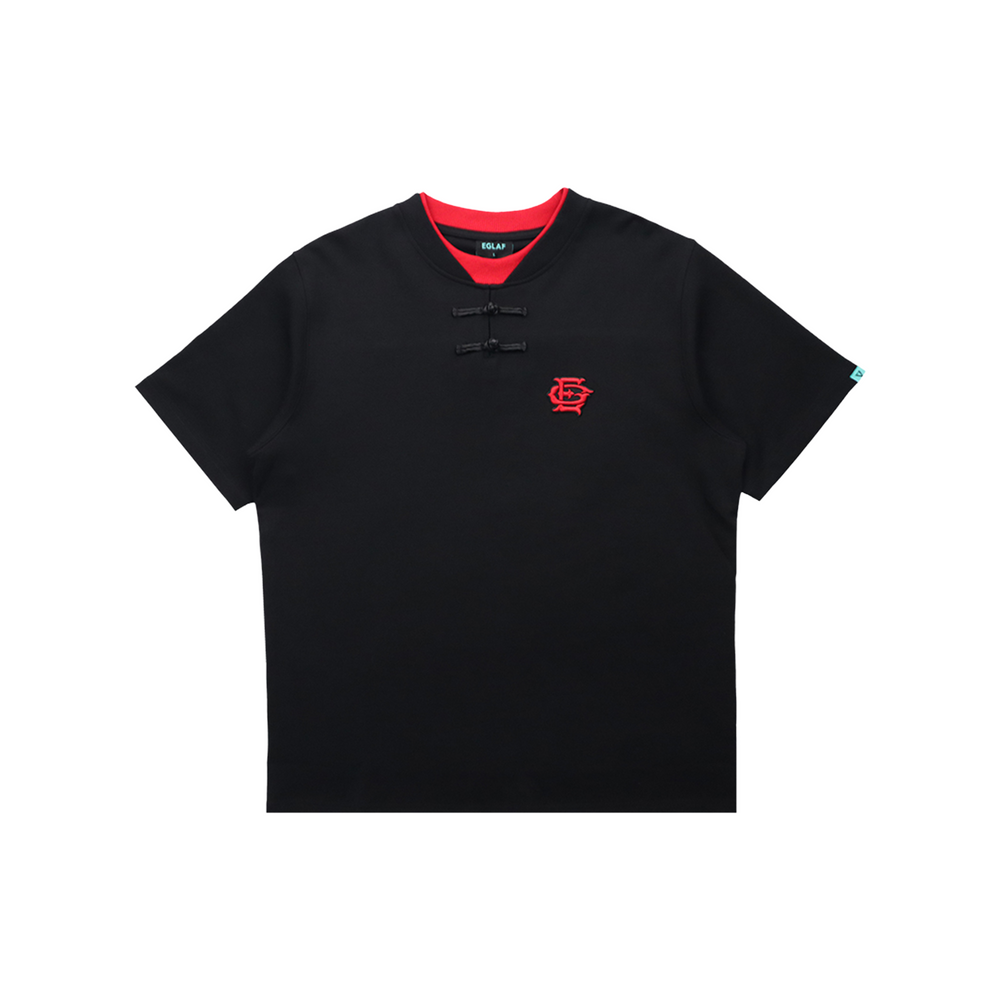 EGLAF RU Chinese Knot Tee Black (SS26)
