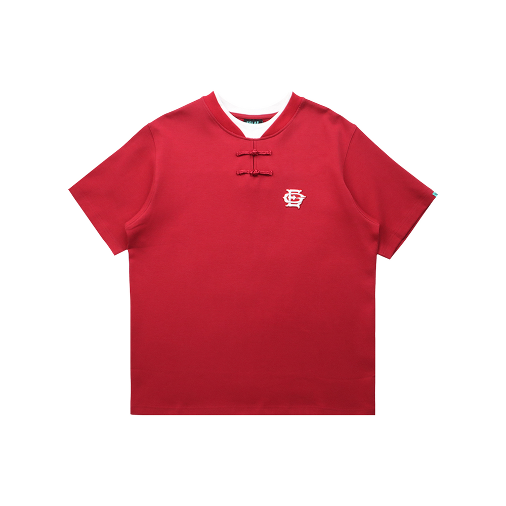 EGLAF RU Chinese Knot Tee Red (SS26)