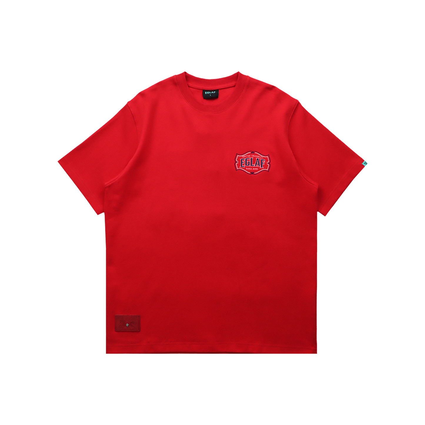 EGLAF RU Embroidery Stallion Tee Red (SS26)
