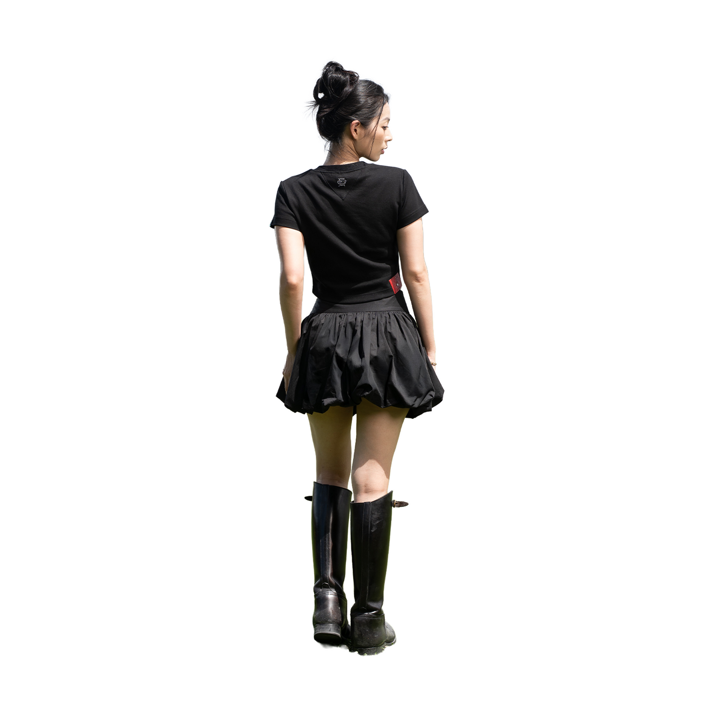 EGLAF RU Stallion Crop Top Black (SS26)