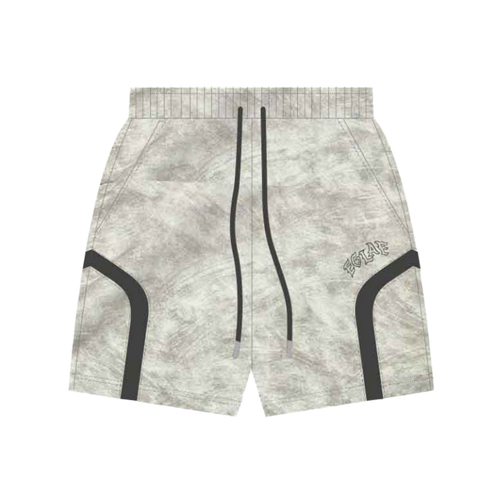 EGLAF Sculpta EG Marbre Casual Shorts Grey (SS25)