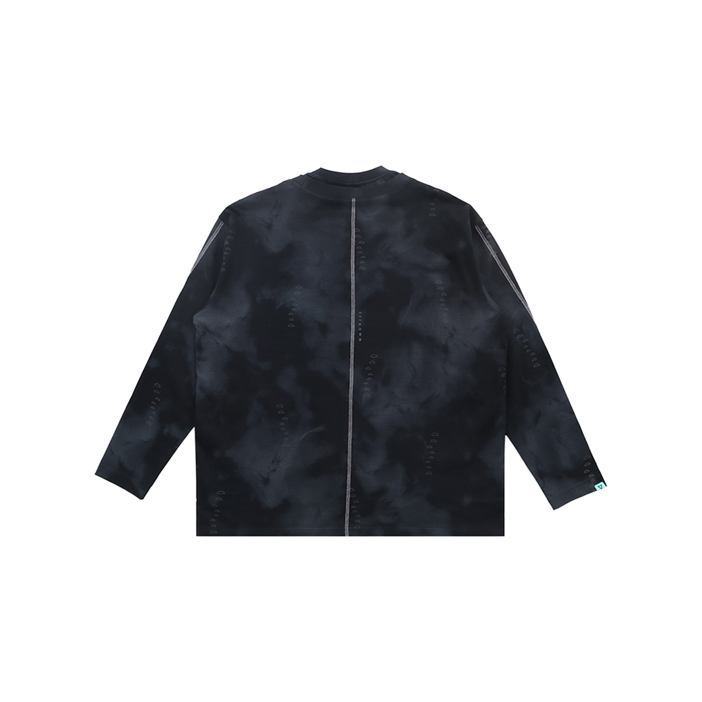 EGLAF Sculpta EG Marbre Long Sleeve Tee Black (SS25)