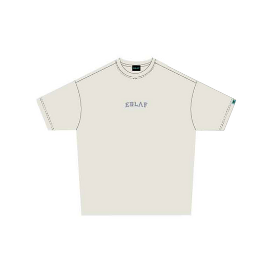 EGLAF Sculpta Emblem Tee Cream White (SS25)