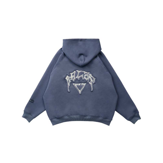 EGLAF RC Fabric Stitch Hoodie Stone Blue (SS24)