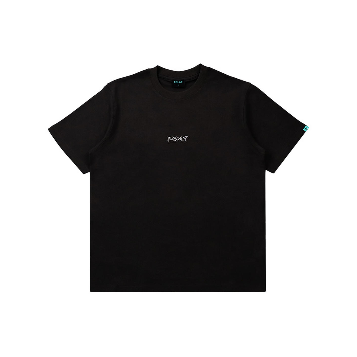 EGLAF RC Fabric Stitch Tee Black (SS24)