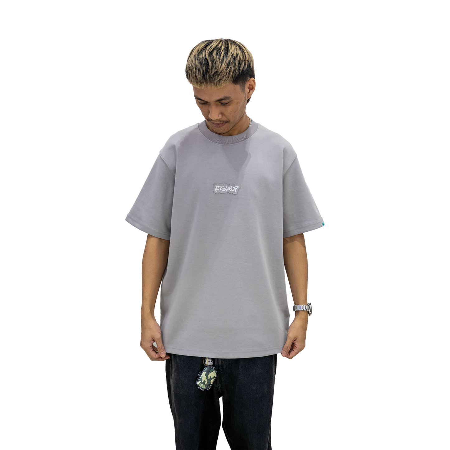 EGLAF RC Fabric Stitch Tee Light Grey (SS24)