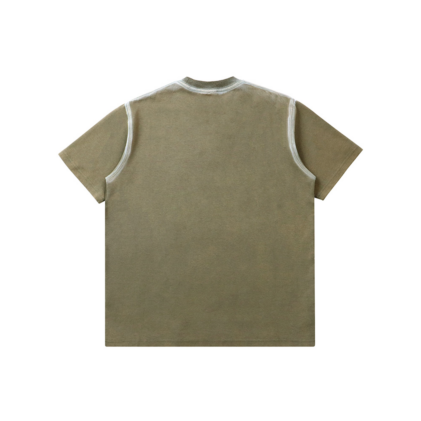 EGLAF RC Stoned Washed Tee Khaki (SS24)