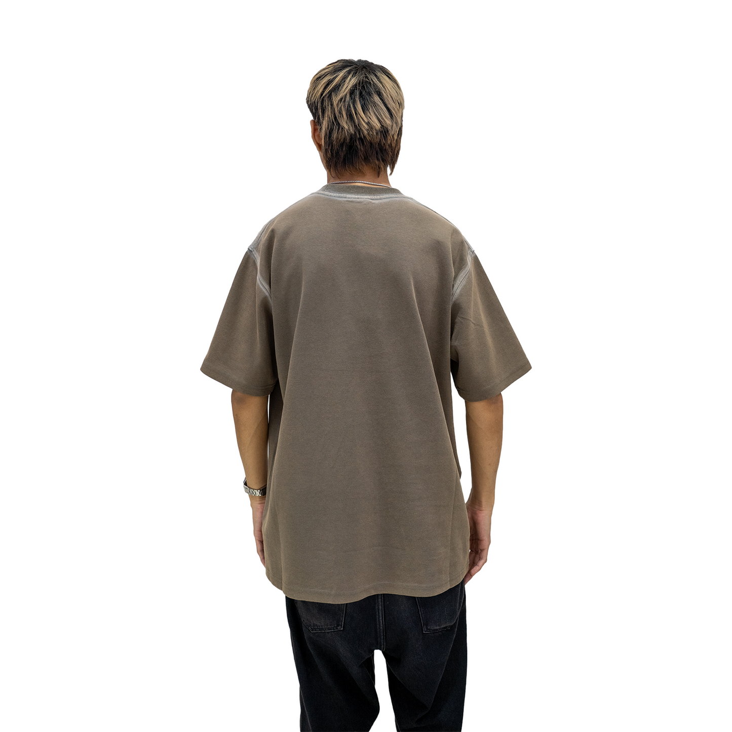 EGLAF RC Stoned Washed Tee Khaki (SS24)