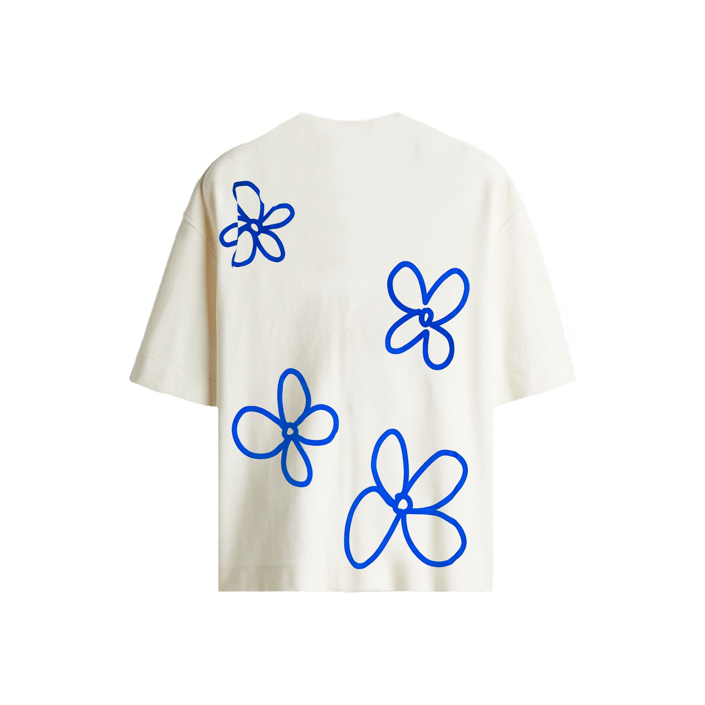 EK Collection Bloom Avenue Shirt Beige/Blue (FW24)