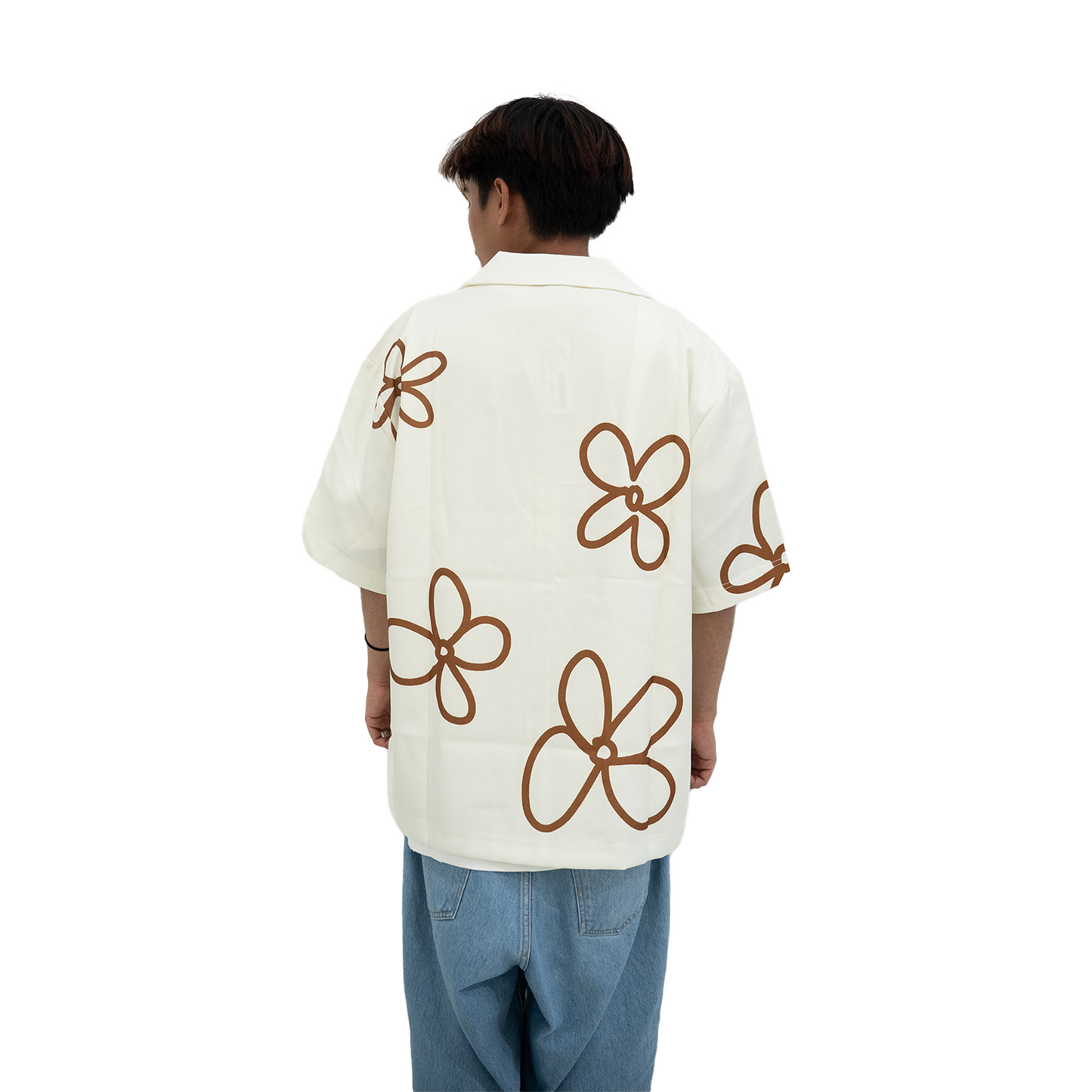 EK Collection Bloom Avenue Shirt Beige/Brown (FW24)