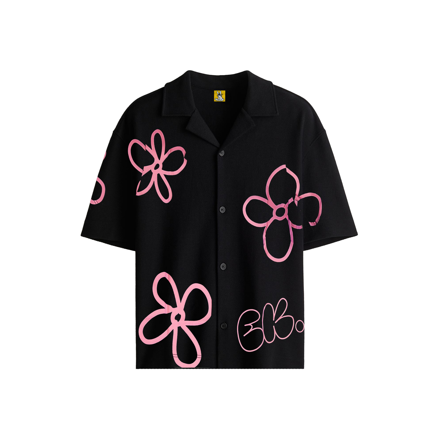 EK Collection Bloom Avenue Shirt Black/Pink (FW24)