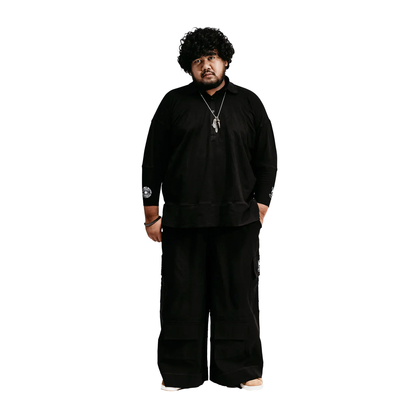 EK Collection Cargo Pants Black (SS25)