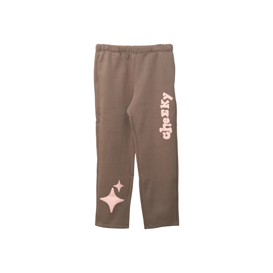 EK Collection Cheeky Jogger Pants Brown (FW24)