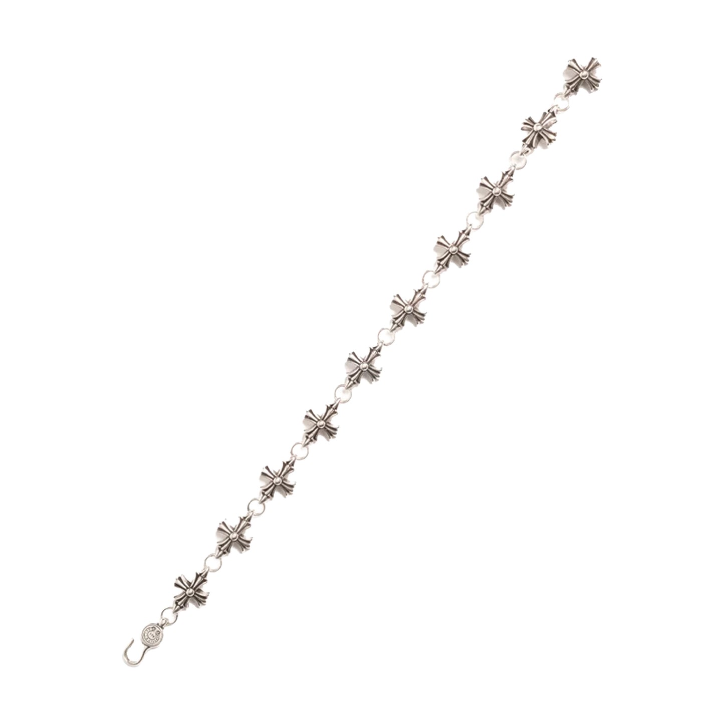 EK Collection Chrome Bracelet Silver