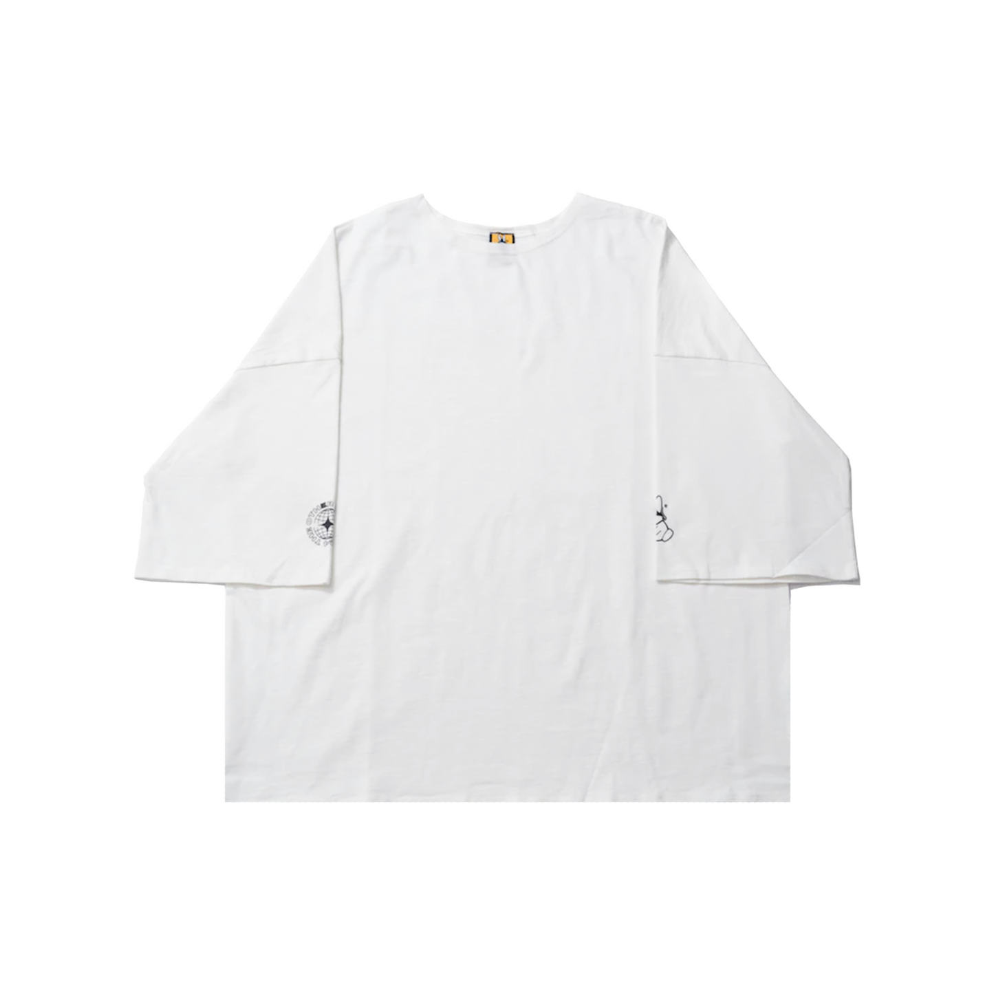 EK Collection Long Sleeve Tee White (SS25)