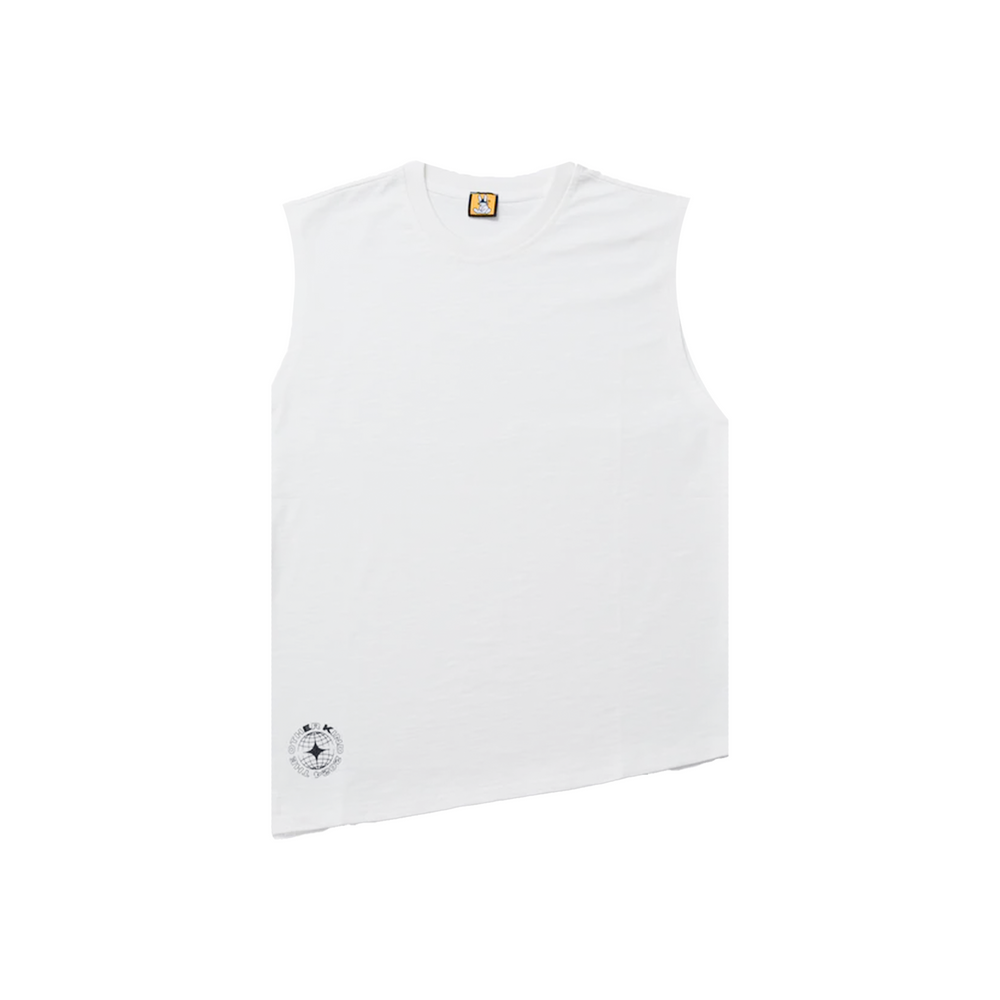 EK Collection Space Singlet White (SS25)