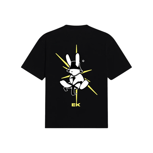 EK Collection x Luxli Midnight Bunny Tee Black (FW24)