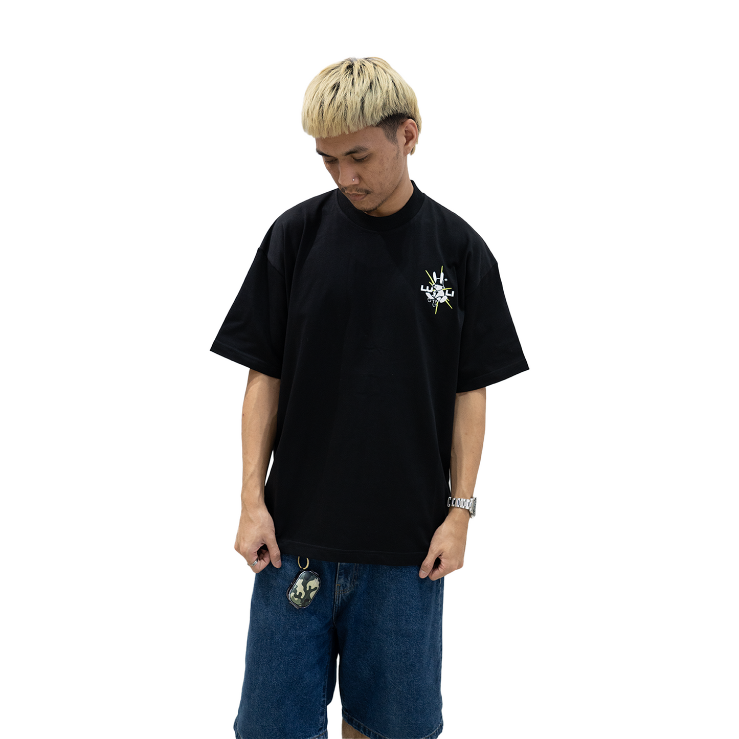 EK Collection x Luxli Midnight Bunny Tee Black (FW24)