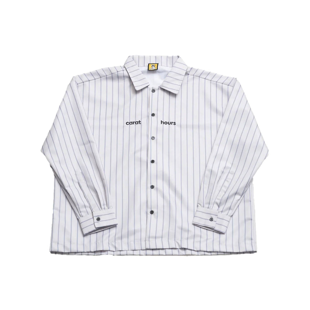 EK Collection Carat Hours Boxy Long Sleeve White (SS24)