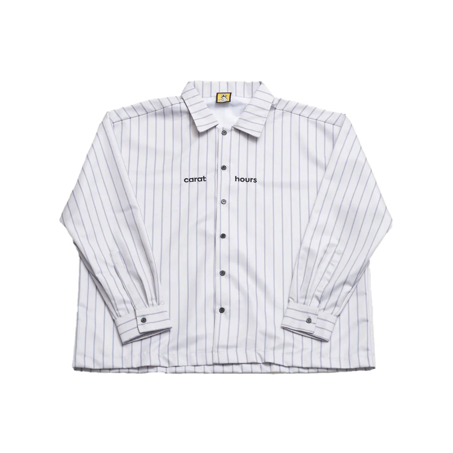 EK Collection Carat Hours Boxy Long Sleeve White (SS24)