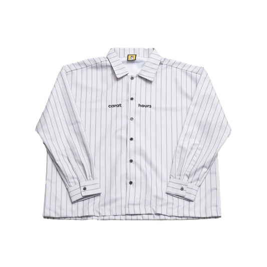 EK Collection Carat Hours Boxy Long Sleeve White (SS24)