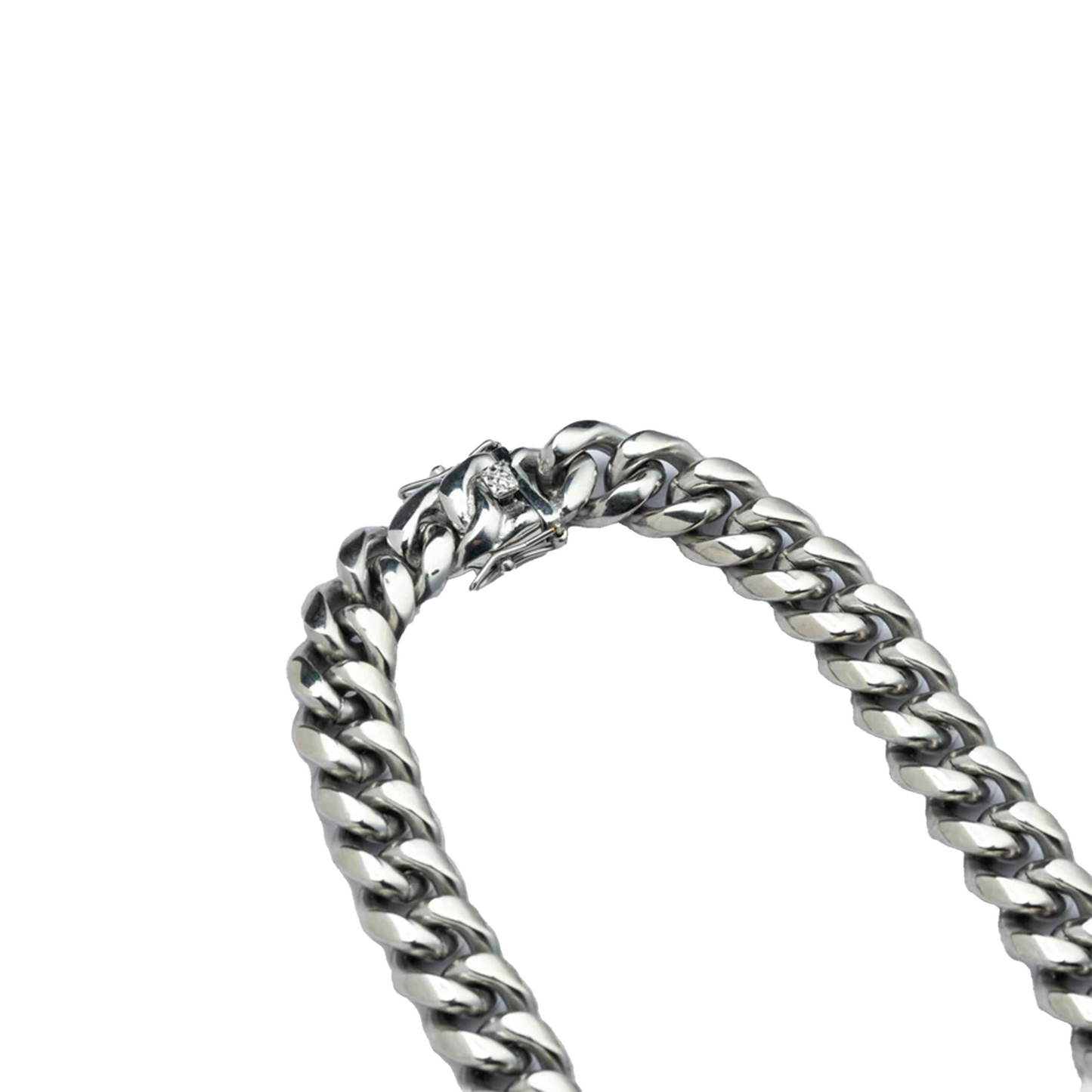 EK Collection Link Chain Silver