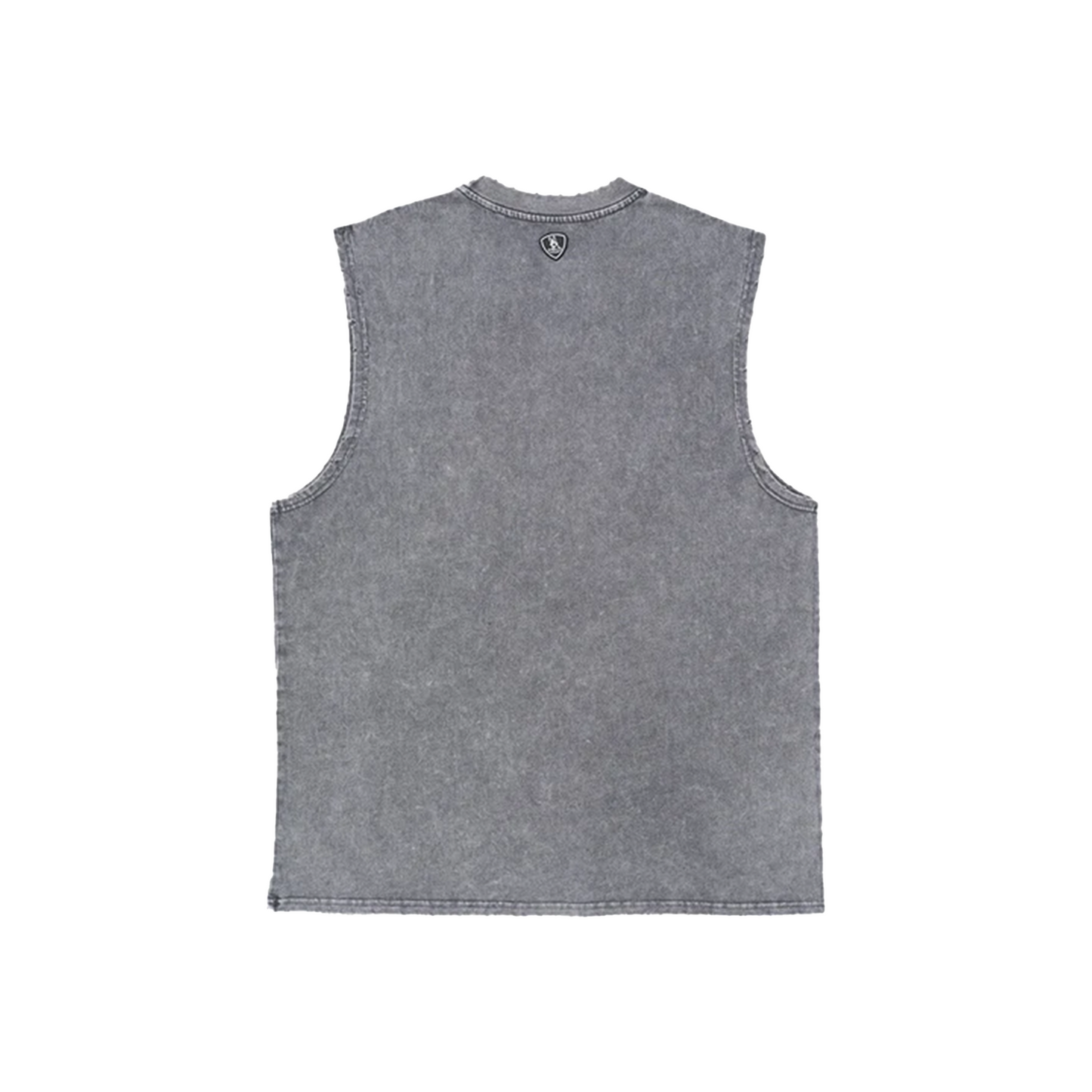 EK Collection Raw Singlet Washed Grey