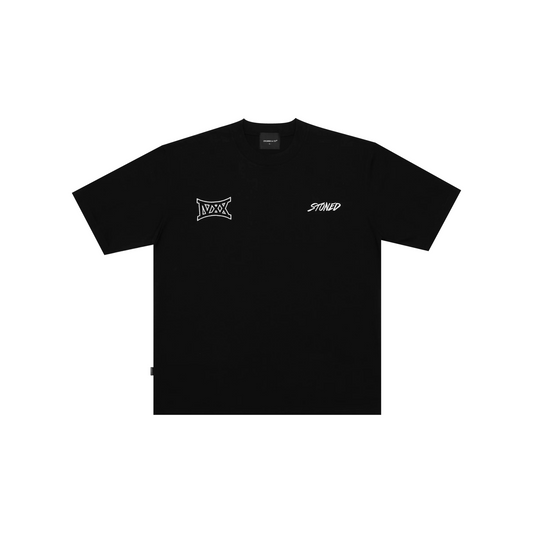 Stoned & Co ® EOT : Crescent Tee Black (SS25)