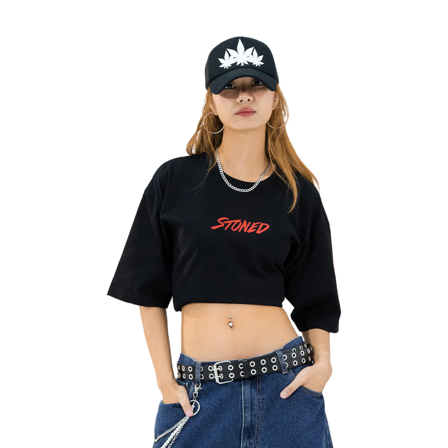 Stoned & Co ® EOT : Sprint Tee Black (SS25)