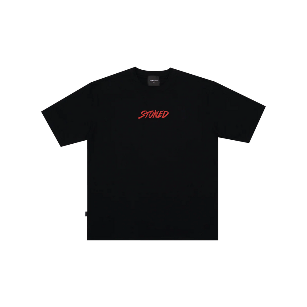 Stoned & Co ® EOT : Sprint Tee Black (SS25)