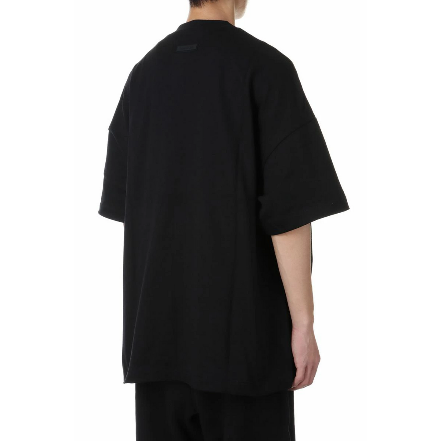 Fear of God Essentials Heavy Jersey Tee Jet Black (FW23)