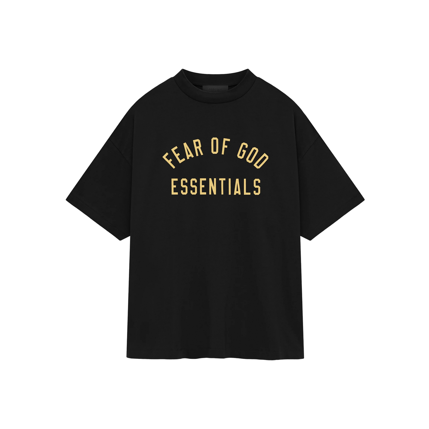 Fear of God Essentials Jersey Crewneck Tee Black (FW24)