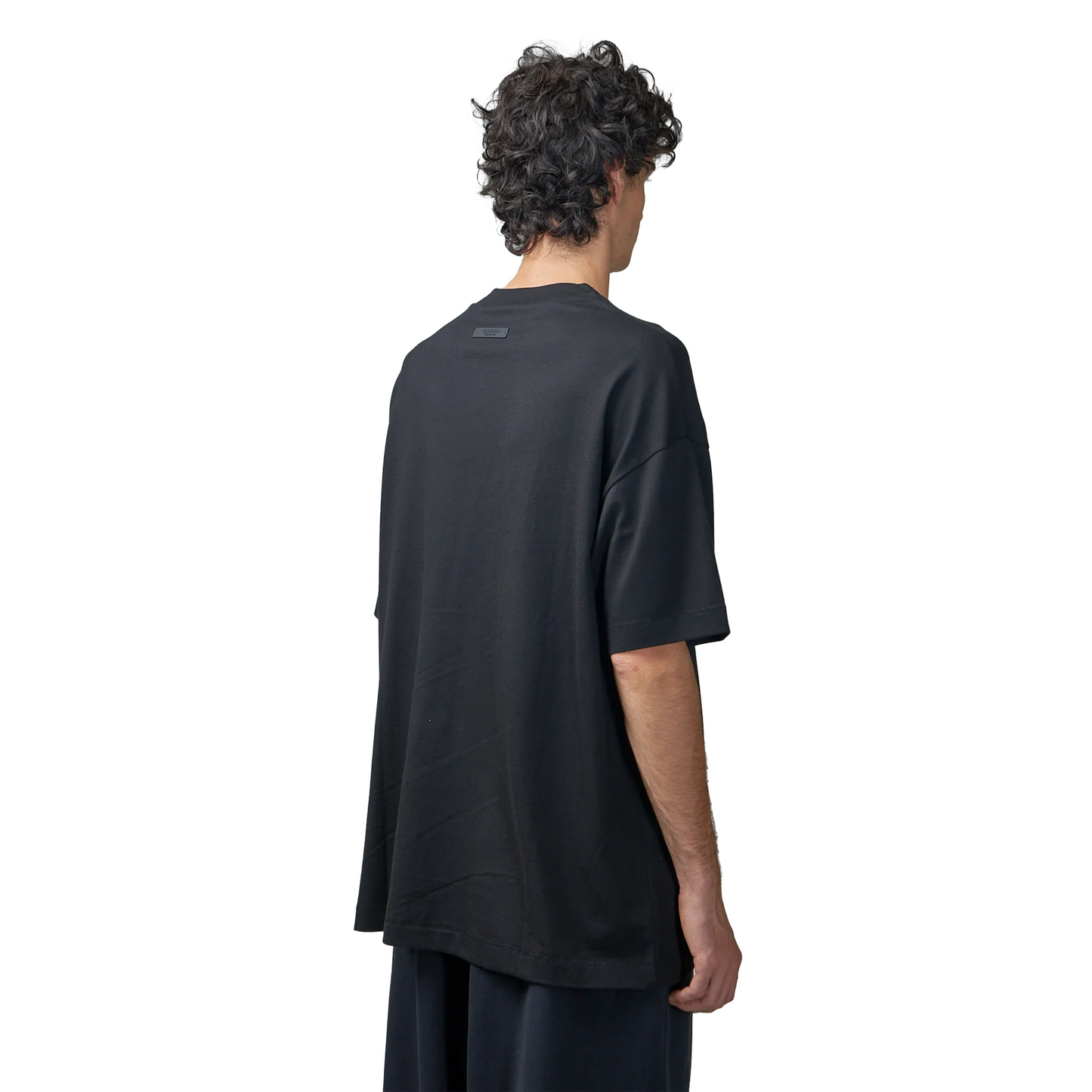 Fear of God Essentials Jersey Crewneck Tee Black (FW24)