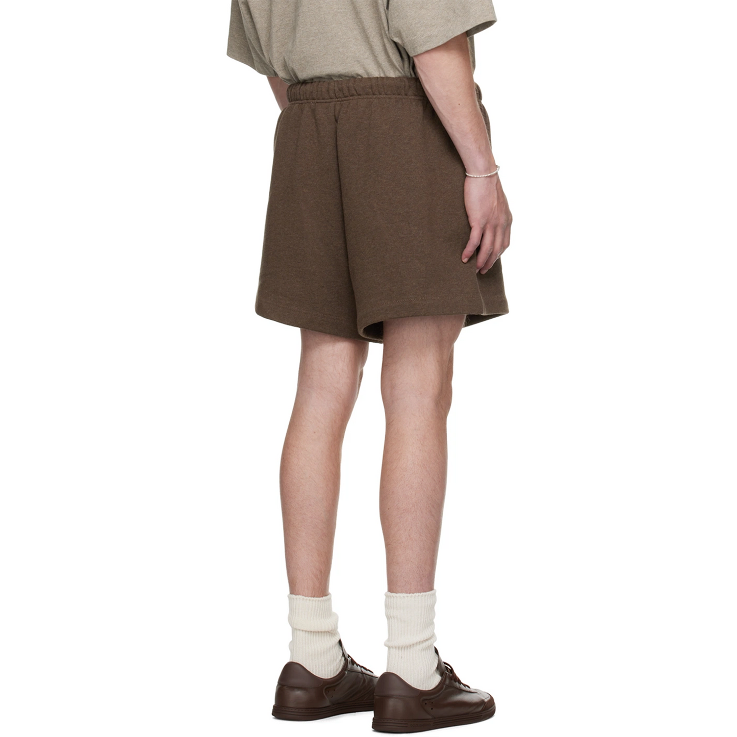 Fear of God Essentials Sweatshort Heather Wood (SS24)