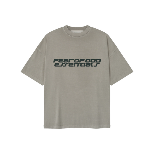 Fear of God ESSENTIALS 90s Tee Smoke Grey (FW25)