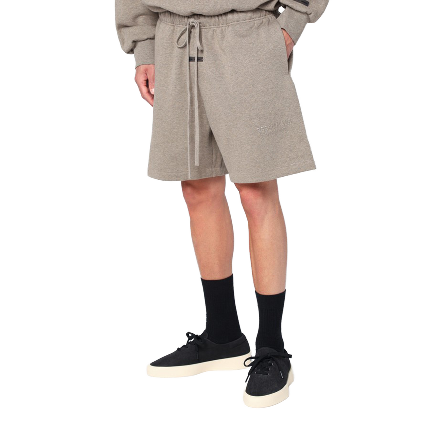 Fear of God Essentials Classic Fleece Sweatshort Homestead Heather (SS25)