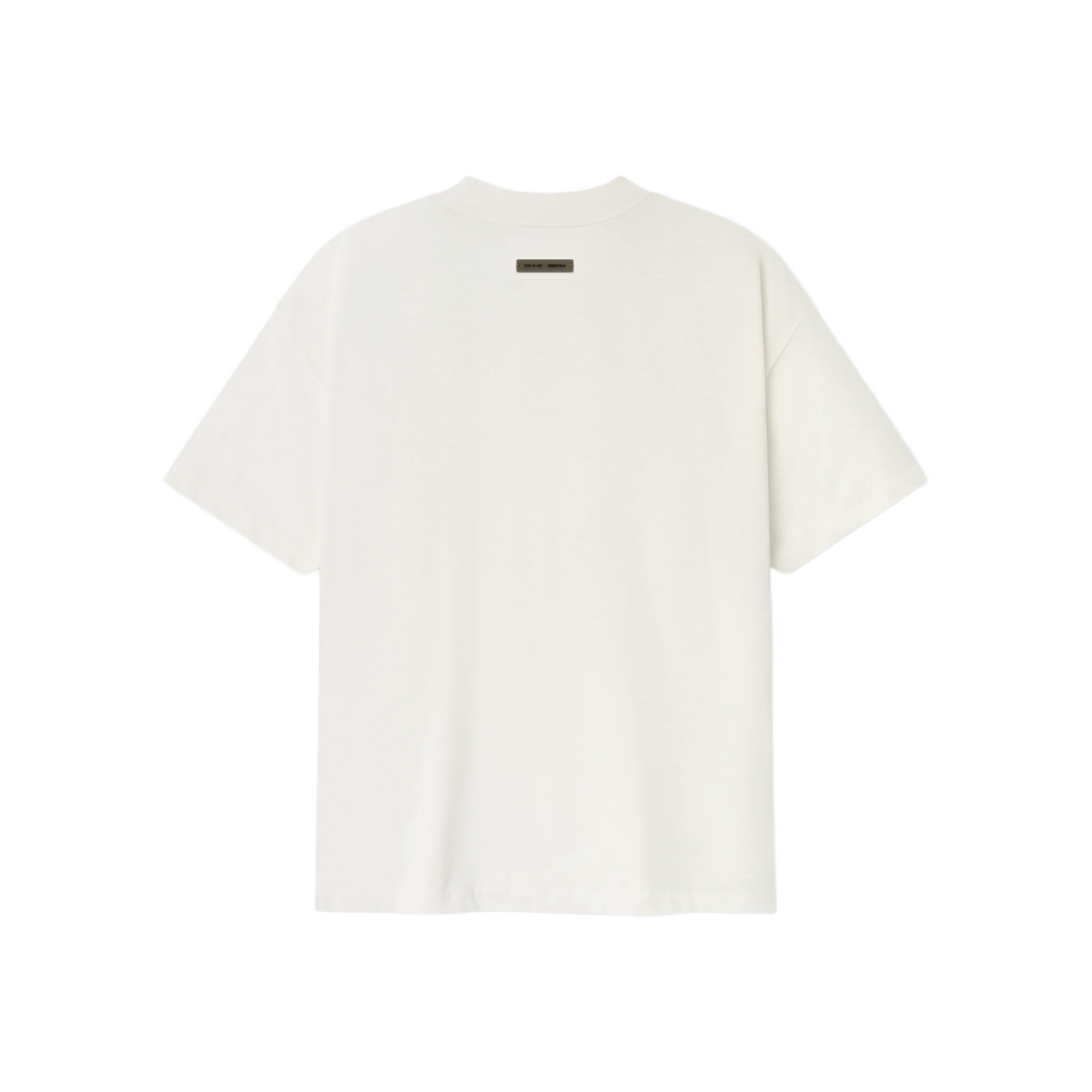 Fear of God ESSENTIALS Embroidered Essential Tee Ivory (FW25)
