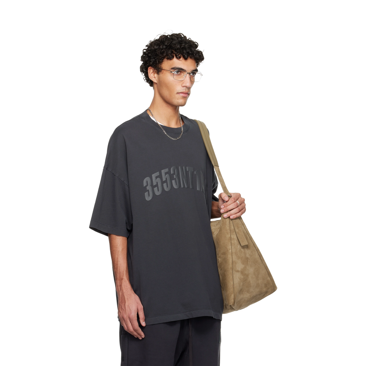 Fear of God ESSENTIALS Los Angeles 90s Tee Vintage Black (FW25)