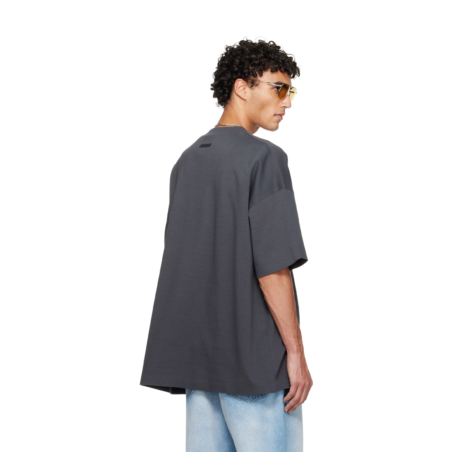 Fear of God ESSENTIALS Ponte 90s Tee Iron Grey (FW25)