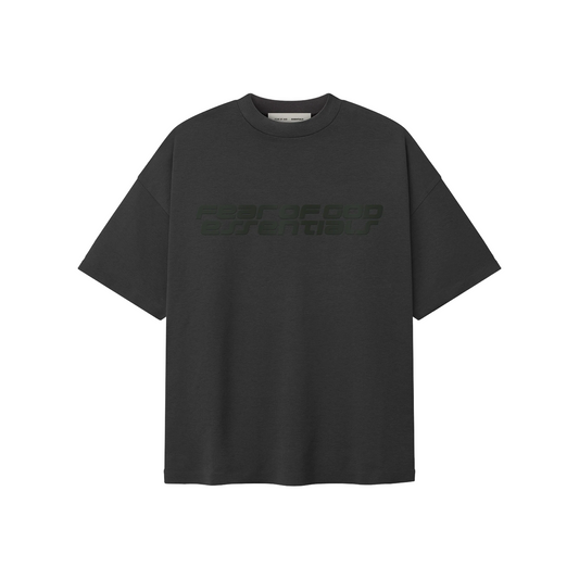 Fear of God ESSENTIALS Ponte 90s Tee Iron Grey (FW25)